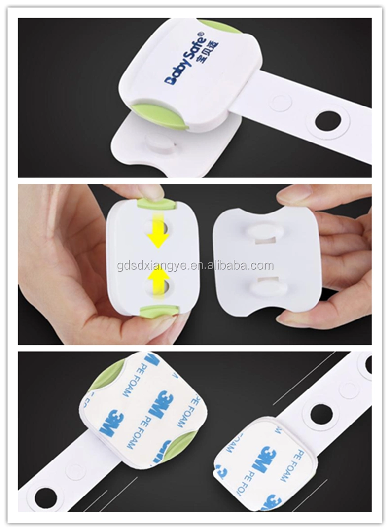 Adjustable Baby Protection Plastic Door Drawer Lock